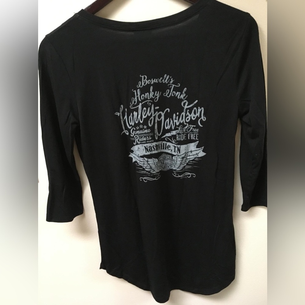 NWT Harley-Davidson Women's Long Sleeve - Picture 2 of 2